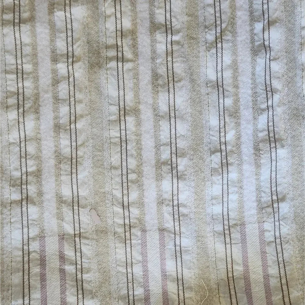 ANTHROPOLOGIE STRIPED CURTIAN SINGLE PANEL